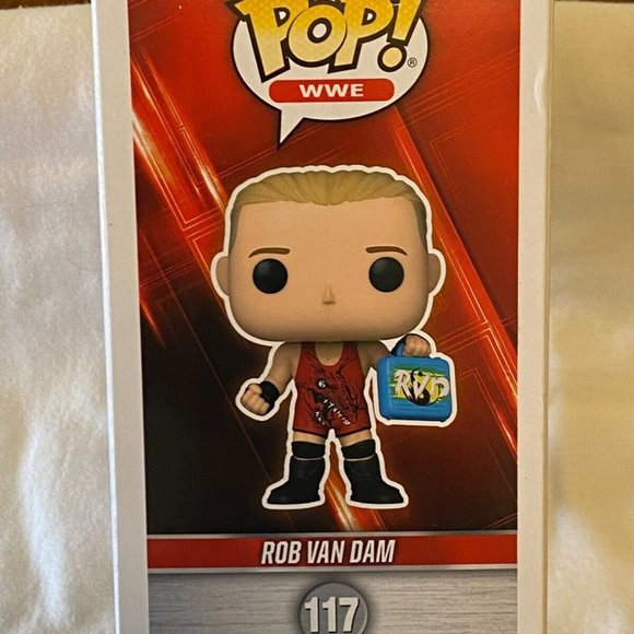 Funko Pop WWE Rob Van Dam (RVD) #117 (Gamestop Exclusive) - Picture 3 of 6